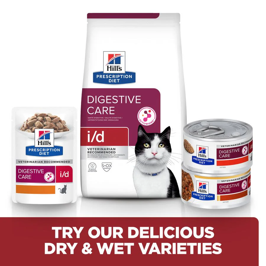 Hill's Prescription Diet i/d Digestive Care Wet Cat Food with Chicken - Image 4
