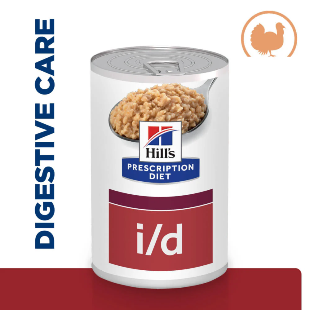 Hill's Prescription Diet i/d Digestive Care Wet Dog Food - Turkey 3 x 360g - Image 2