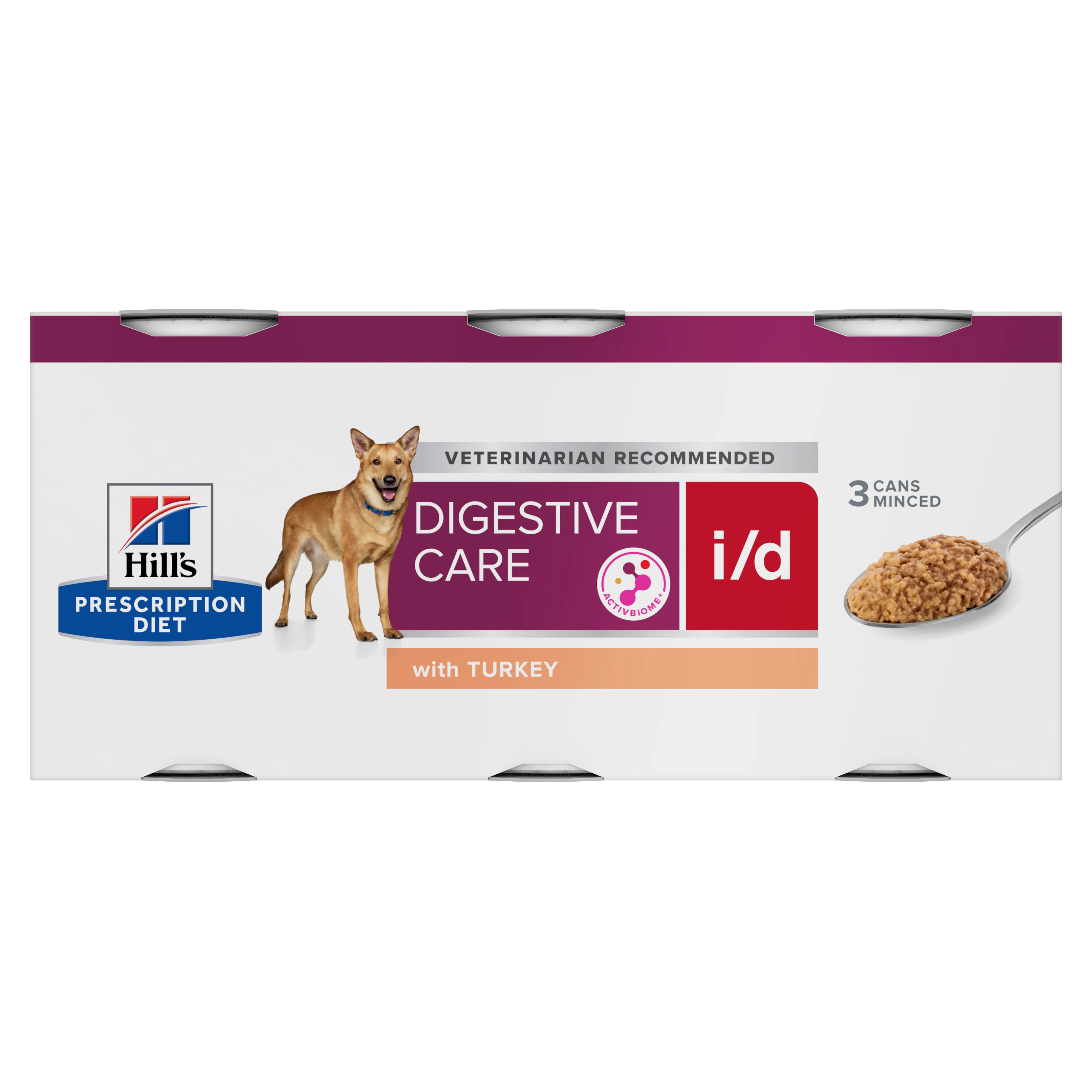 Hill's Prescription Diet i/d Digestive Care Wet Dog Food - Turkey 3 x 360g - Image 3