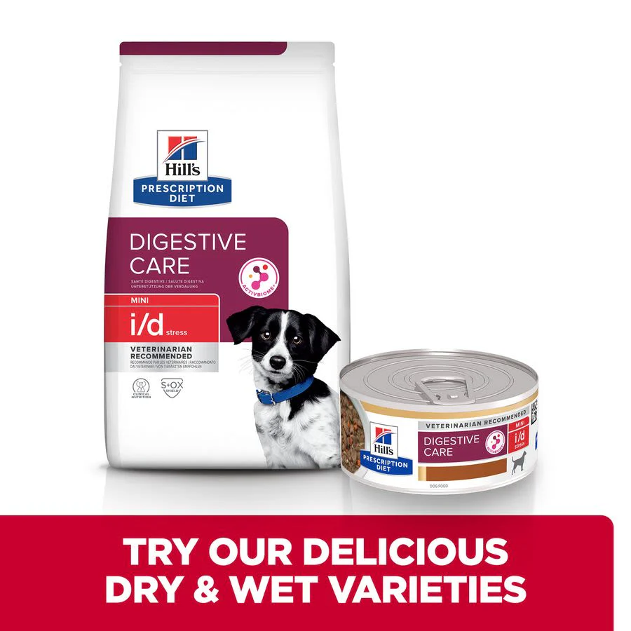 Hill's Prescription Diet i/d Stress Mini Digestive Care Adult/Senior Wet Dog Food - Chicken with Vegetables Stew - Image 3