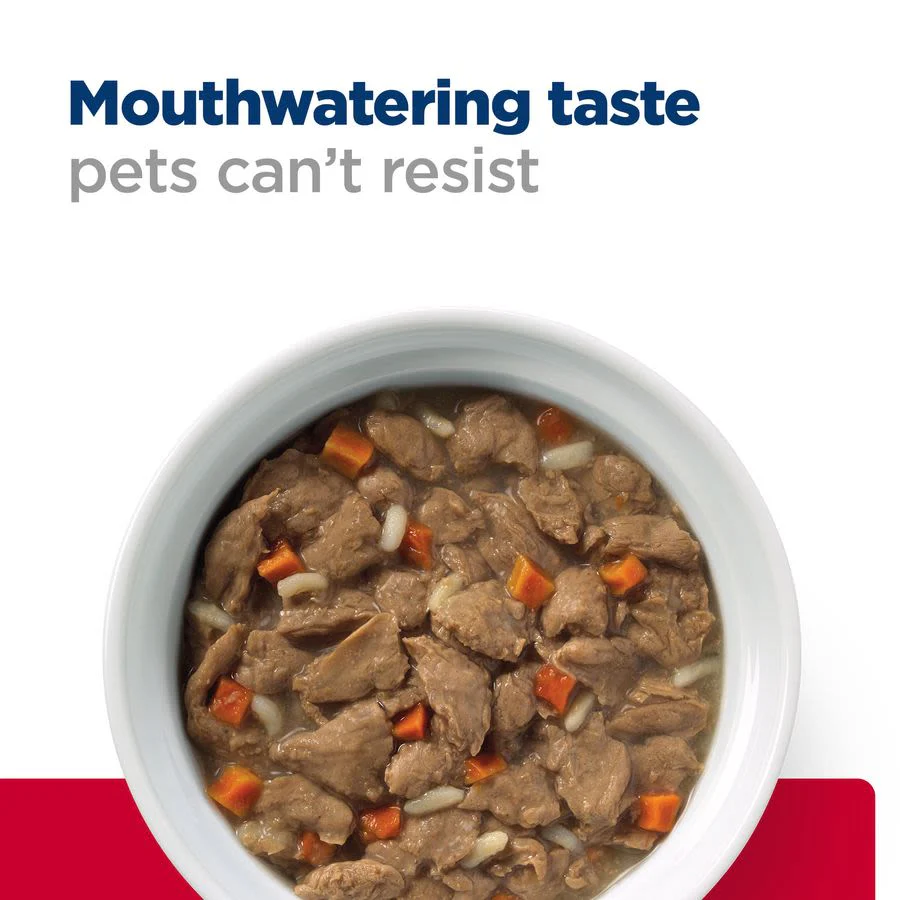 Hill's Prescription Diet i/d Stress Mini Digestive Care Adult/Senior Wet Dog Food - Chicken with Vegetables Stew - Image 7