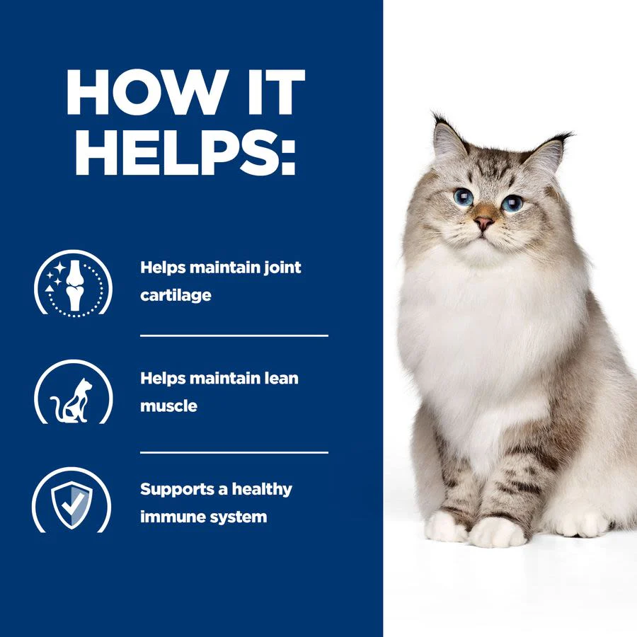 Hill's Prescription Diet j/d Joint Care Dry Cat Food with Chicken - Image 4
