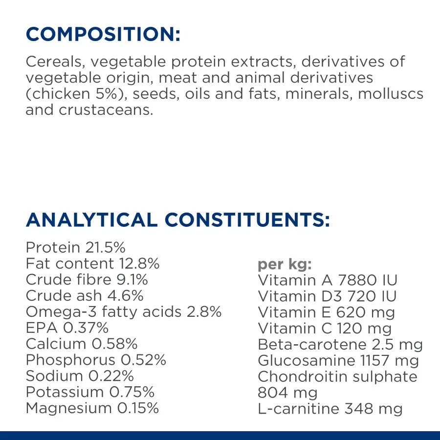 Hill's Prescription Diet j/d Joint Care Reduced Calorie Dry Dog Food - Chicken - Image 7
