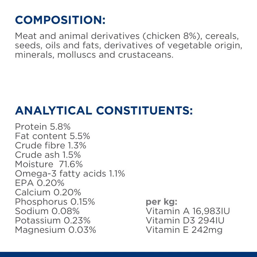 Hill's Prescription Diet j/d Joint Care Wet Dog Food - Chicken - Image 7