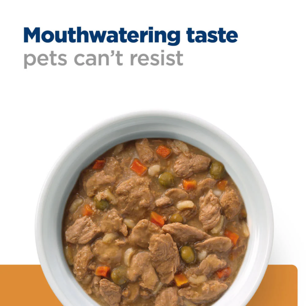 Hill's Prescription Diet k/d Kidney Care Stew Dog Food with Chicken and added Vegetables - Image 11