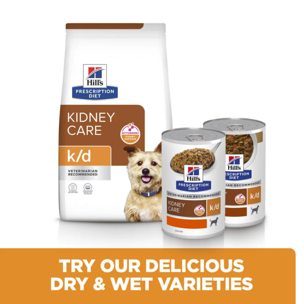 Hill's Prescription Diet k/d Kidney Care Stew Dog Food with Chicken and added Vegetables - Image 4