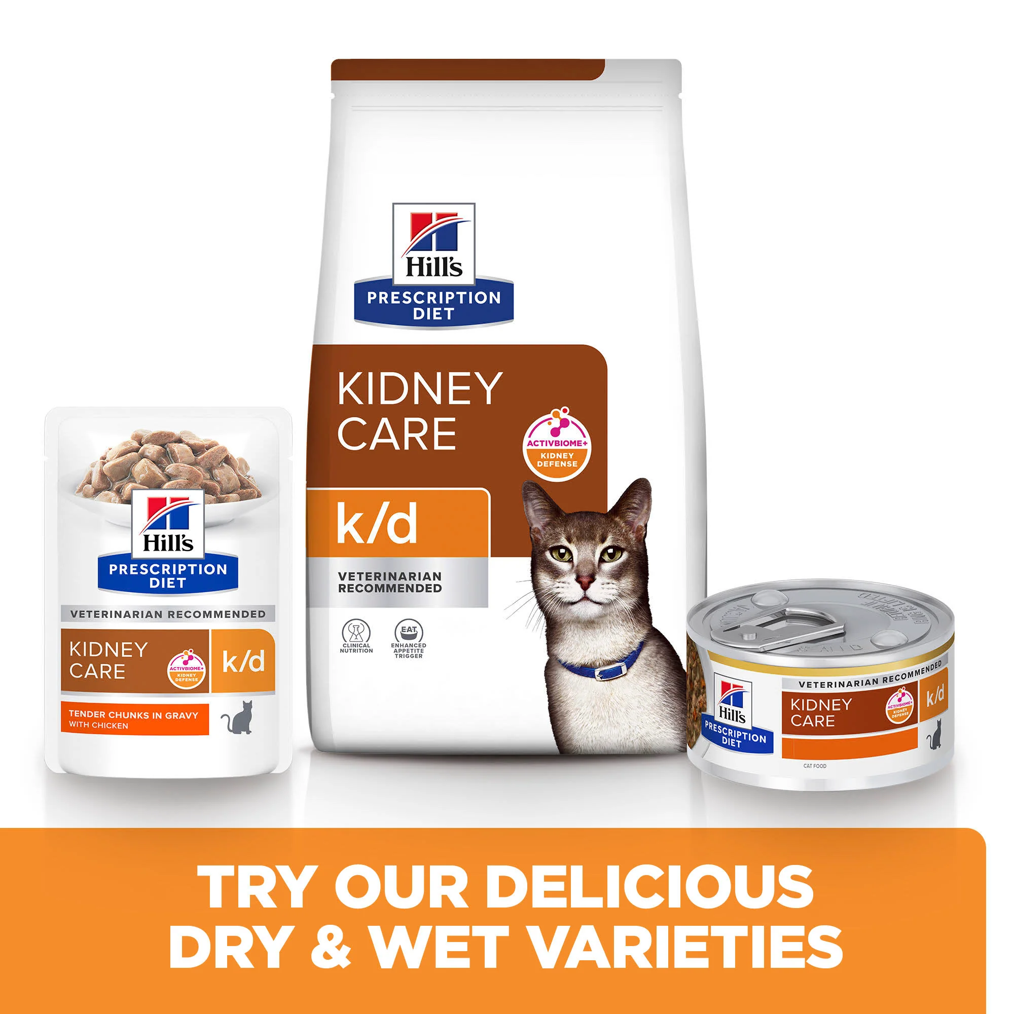 Hill's Prescription Diet k/d Kidney Care Stew Wet Cat Food with Chicken and added Vegetables - 24 x 82g Can - Image 5
