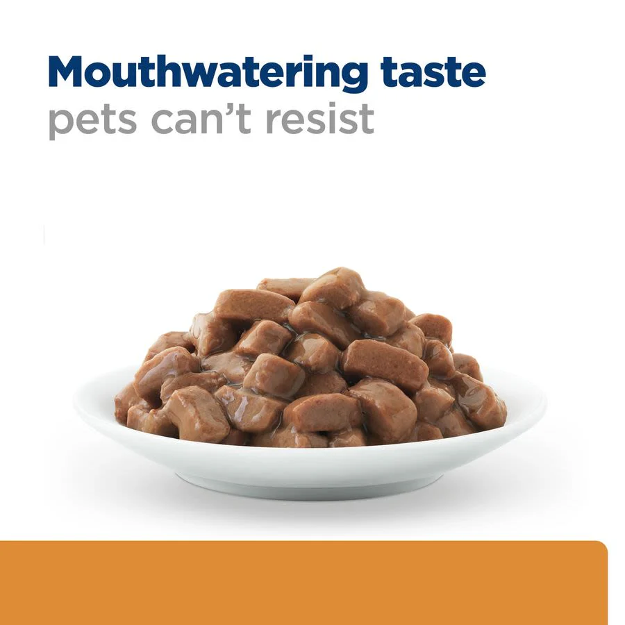 Hill's Prescription Diet k/d Kidney Care Wet Cat Food - Beef - Image 7