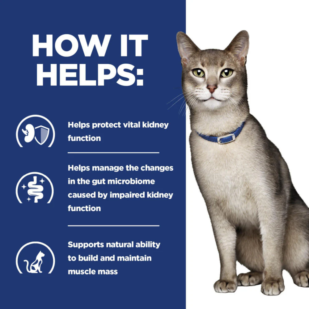 Hill's Prescription Diet k/d Kidney Care Wet Cat Food - Chicken - Image 9