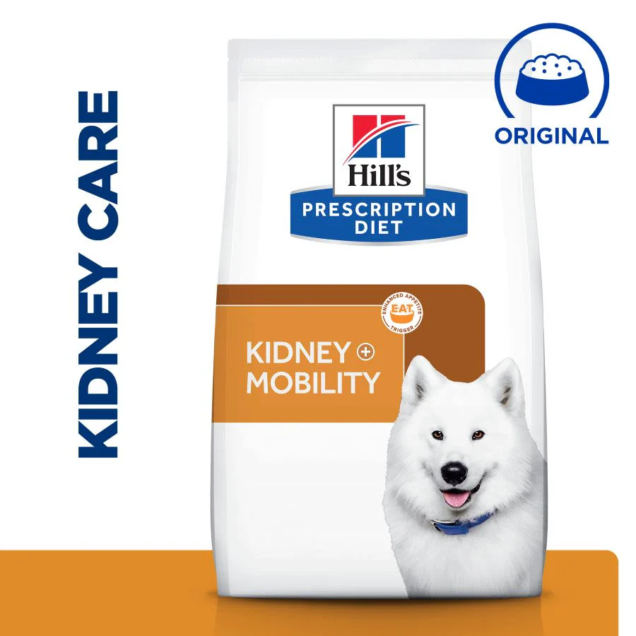 Hill's Prescription Diet k/d Kidney + Mobility Adult/Senior Dry Dog Food - Original - Image 2