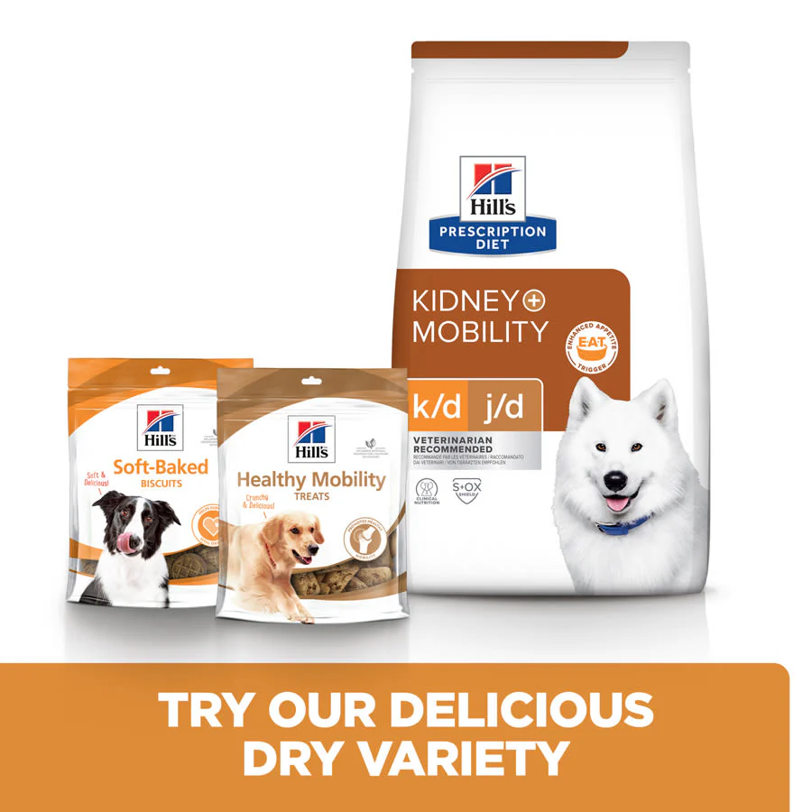Hill's Prescription Diet k/d Kidney + Mobility Adult/Senior Dry Dog Food - Original - Image 4