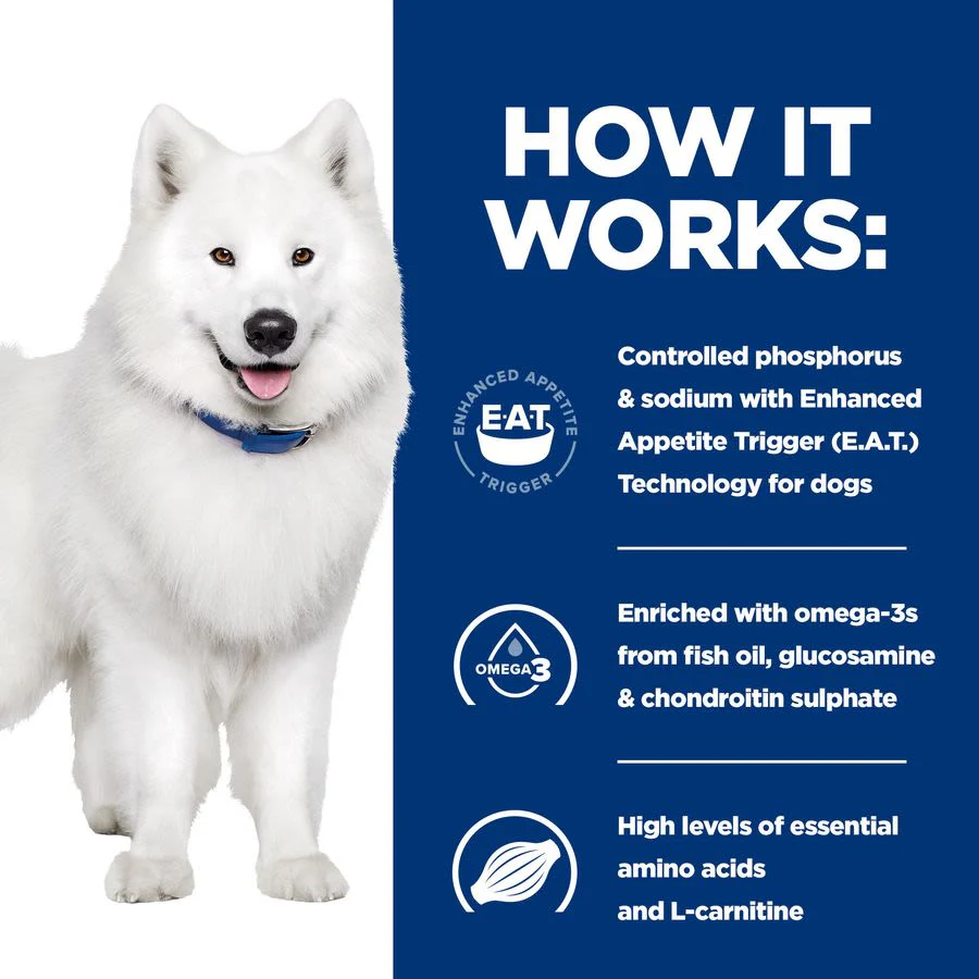 Hill's Prescription Diet k/d Kidney + Mobility Adult/Senior Dry Dog Food - Original - Image 5