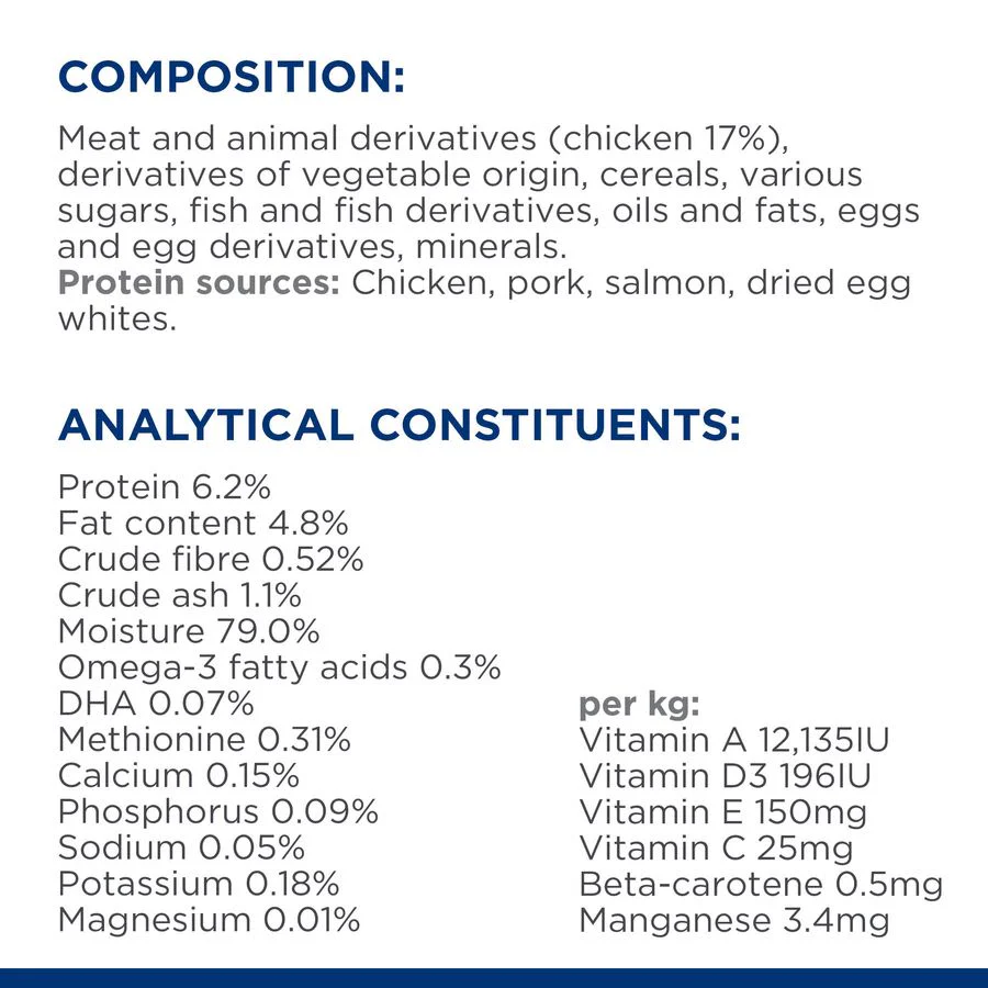 Hill's Prescription Diet k/d + Mobility Wet Cat Food - Chicken - Image 9