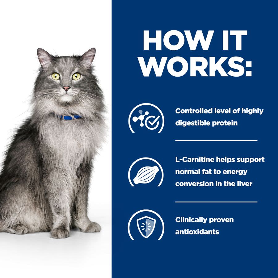Hill's Prescription Diet l/d Liver Care Dry Cat Food with Chicken - Image 5