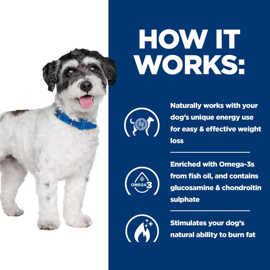 Hill's Prescription Diet Metabolic + Mobility Mini Weight Management Dry Dog Food with Chicken - Image 4