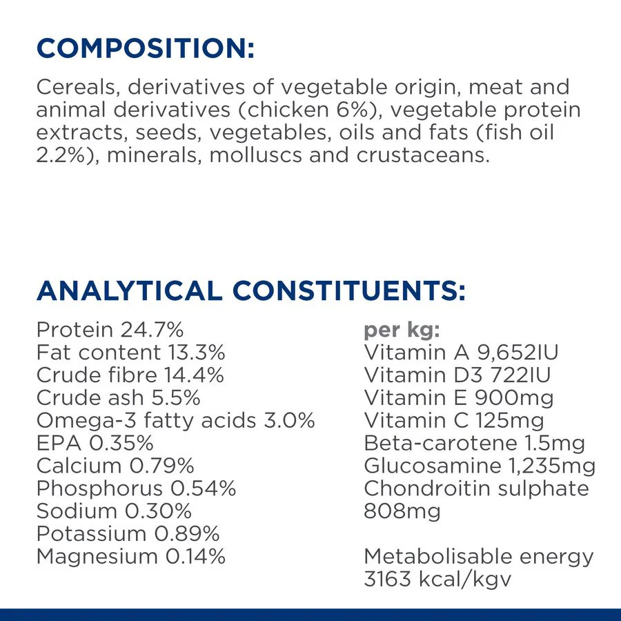 Hill's Prescription Diet Metabolic + Mobility Mini Weight Management Dry Dog Food with Chicken - Image 6