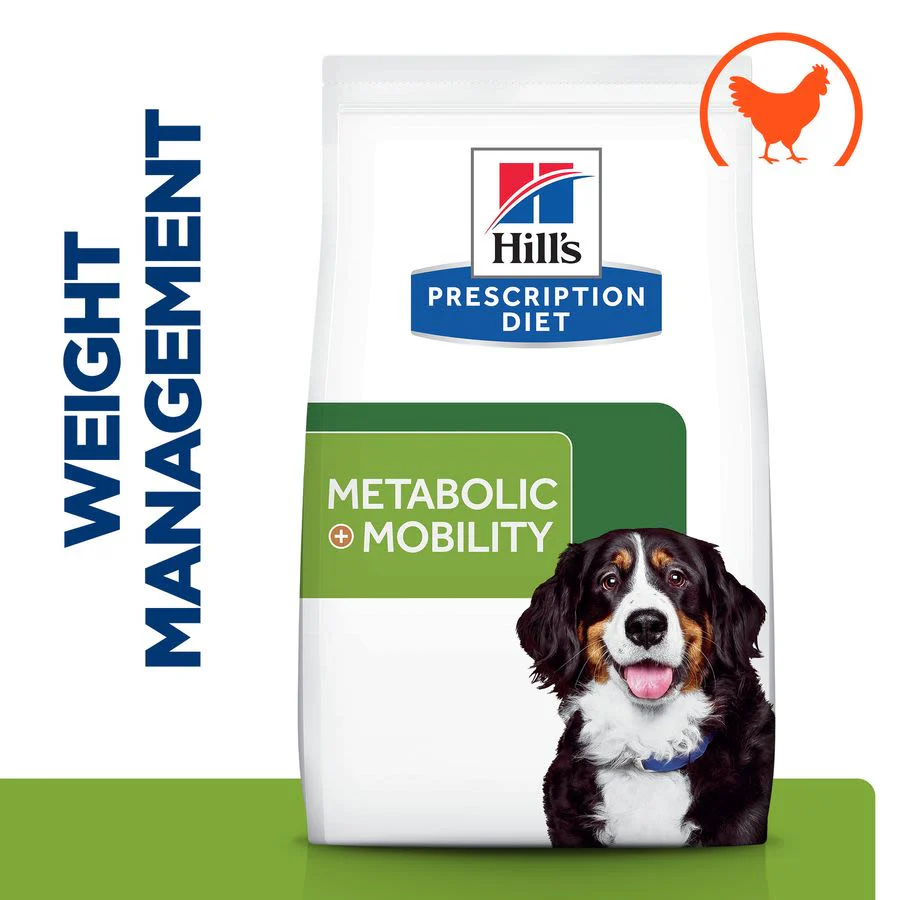 Hill's Prescription Diet Metabolic + Mobility Weight Management Adult/Senior Dry Dog Food with Chicken - Image 2