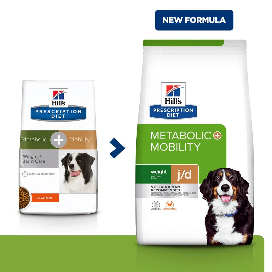 Hill's Prescription Diet Metabolic + Mobility Weight Management Adult/Senior Dry Dog Food with Chicken - Image 3
