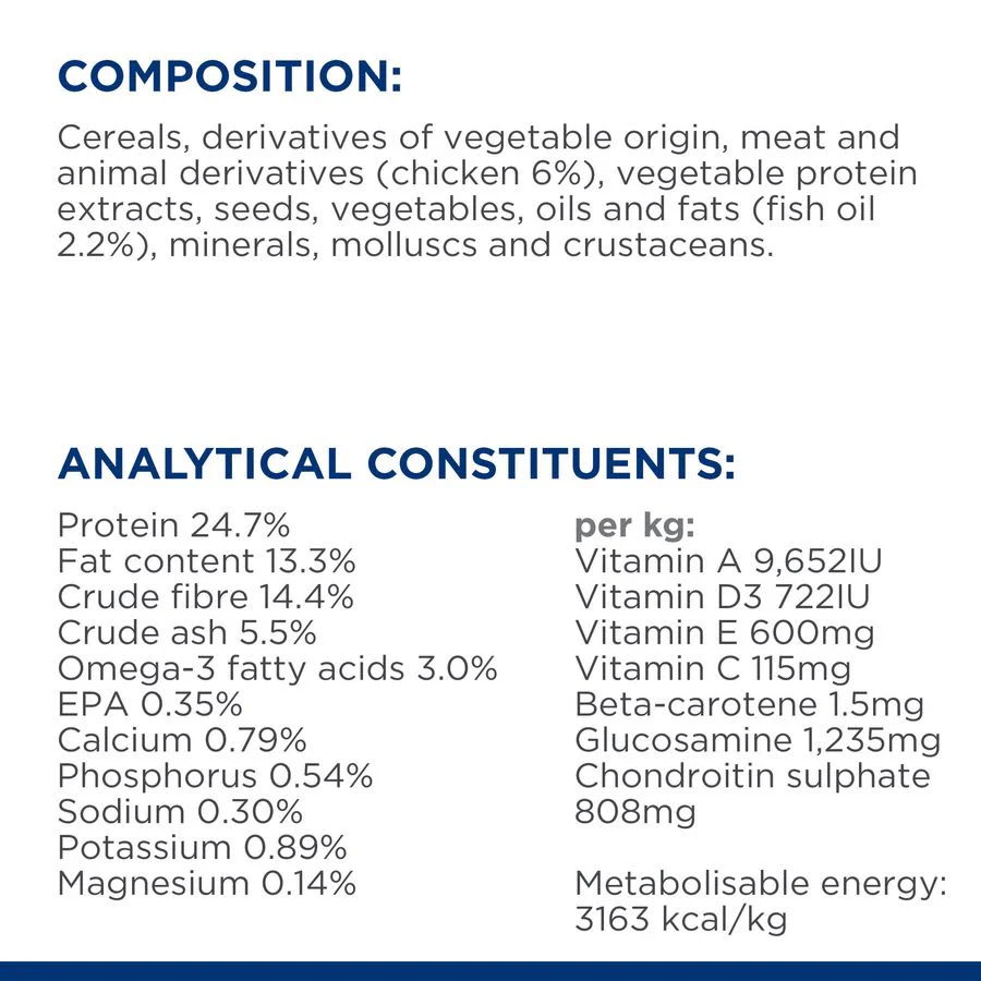 Hill's Prescription Diet Metabolic + Mobility Weight Management Adult/Senior Dry Dog Food with Chicken - Image 8