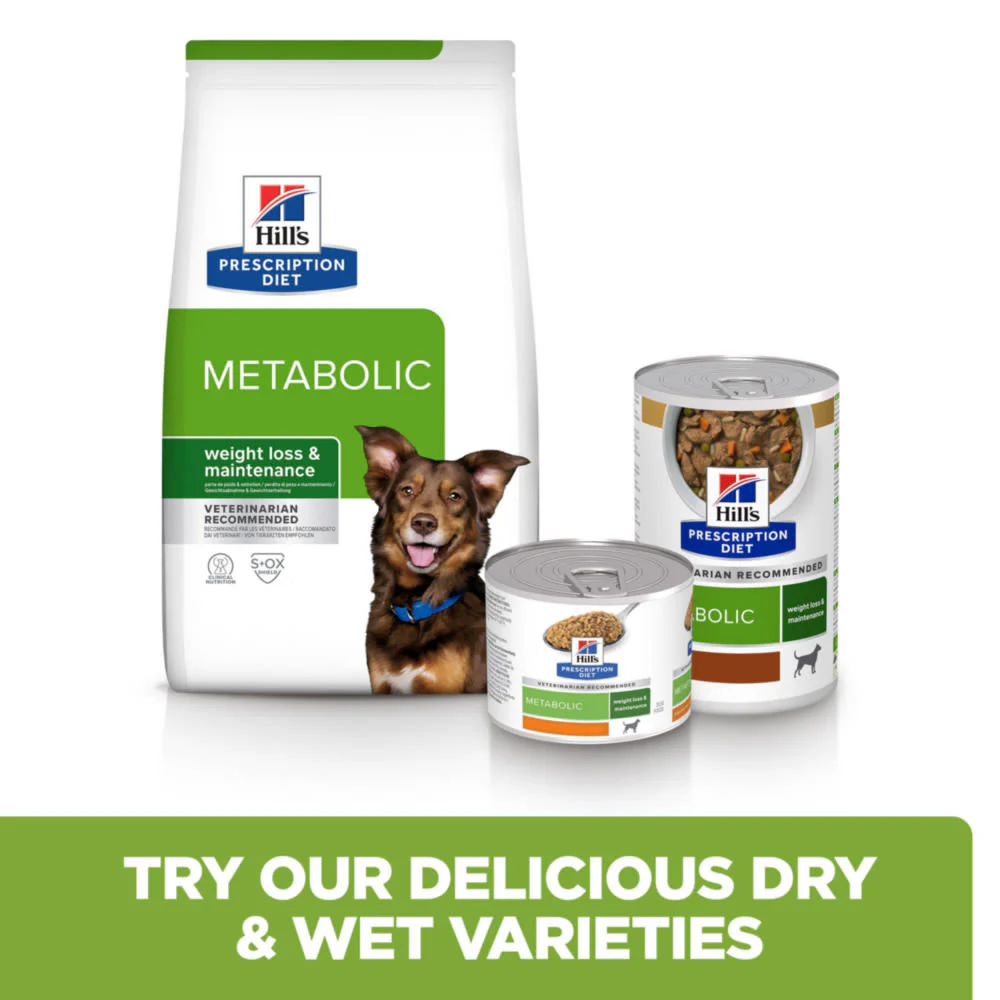 Hill's Prescription Diet Metabolic Weight Management Adult Wet Dog Food - Chicken - Image 13