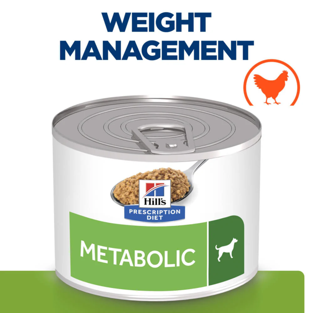 Hill's Prescription Diet Metabolic Weight Management Adult Wet Dog Food - Chicken - Image 2