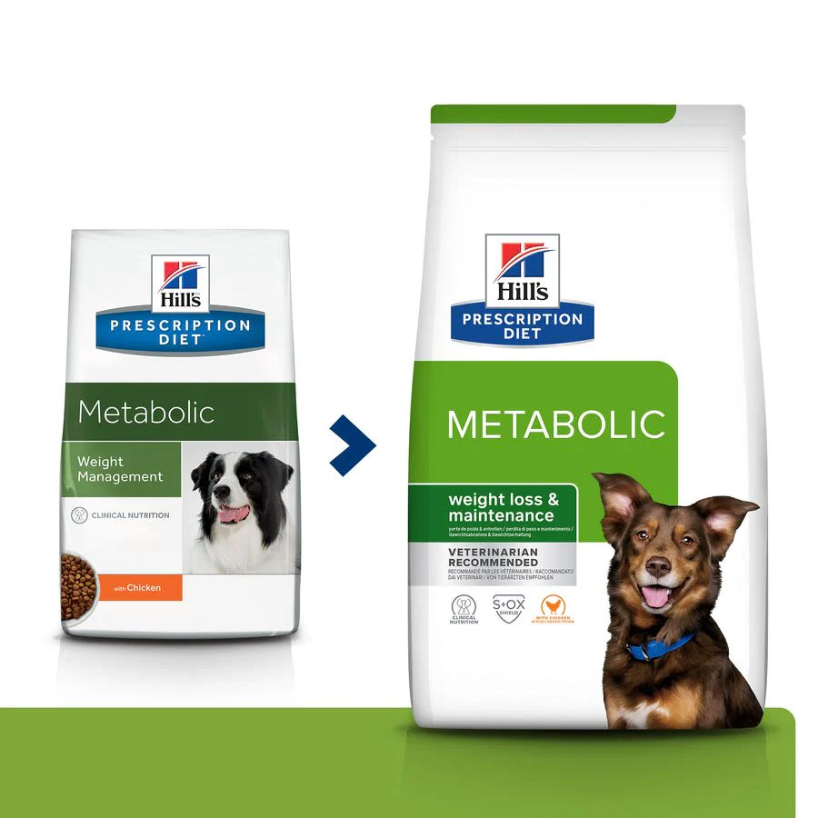 Hill's Prescription Diet Metabolic Weight Management Dry Dog Food with Chicken - Image 3