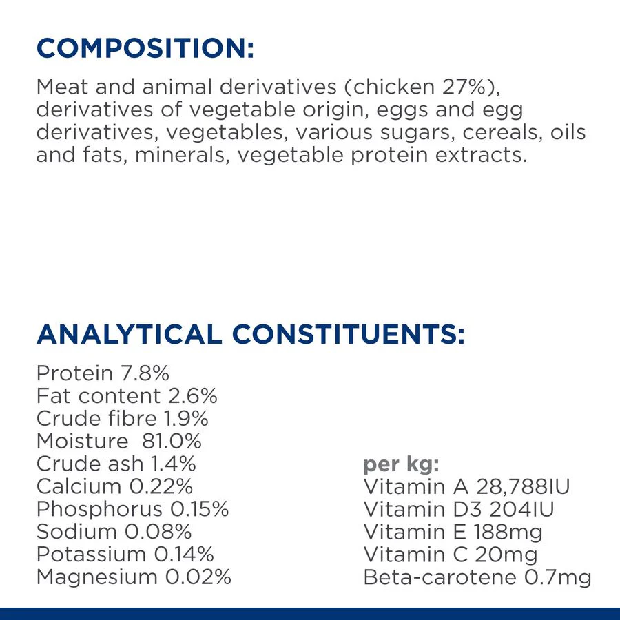 Hill's Prescription Diet Metabolic Weight Management Wet Cat Food - Chicken - Image 9