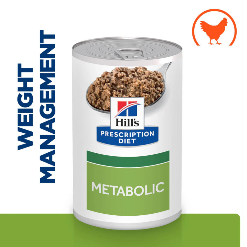 Hill's Prescription Diet Metabolic Weight Management Wet Dog Food - Chicken - Image 4