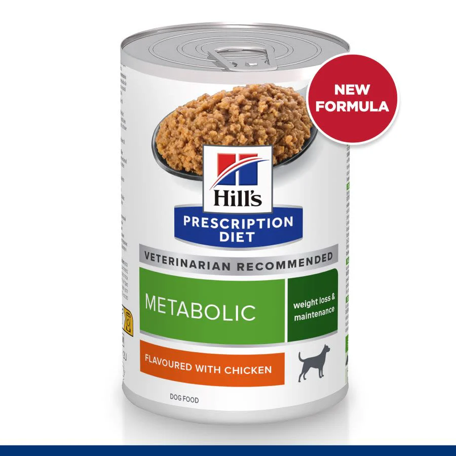Hill's Prescription Diet Metabolic Weight Management Wet Dog Food - Chicken 3 x 360g - Image 2