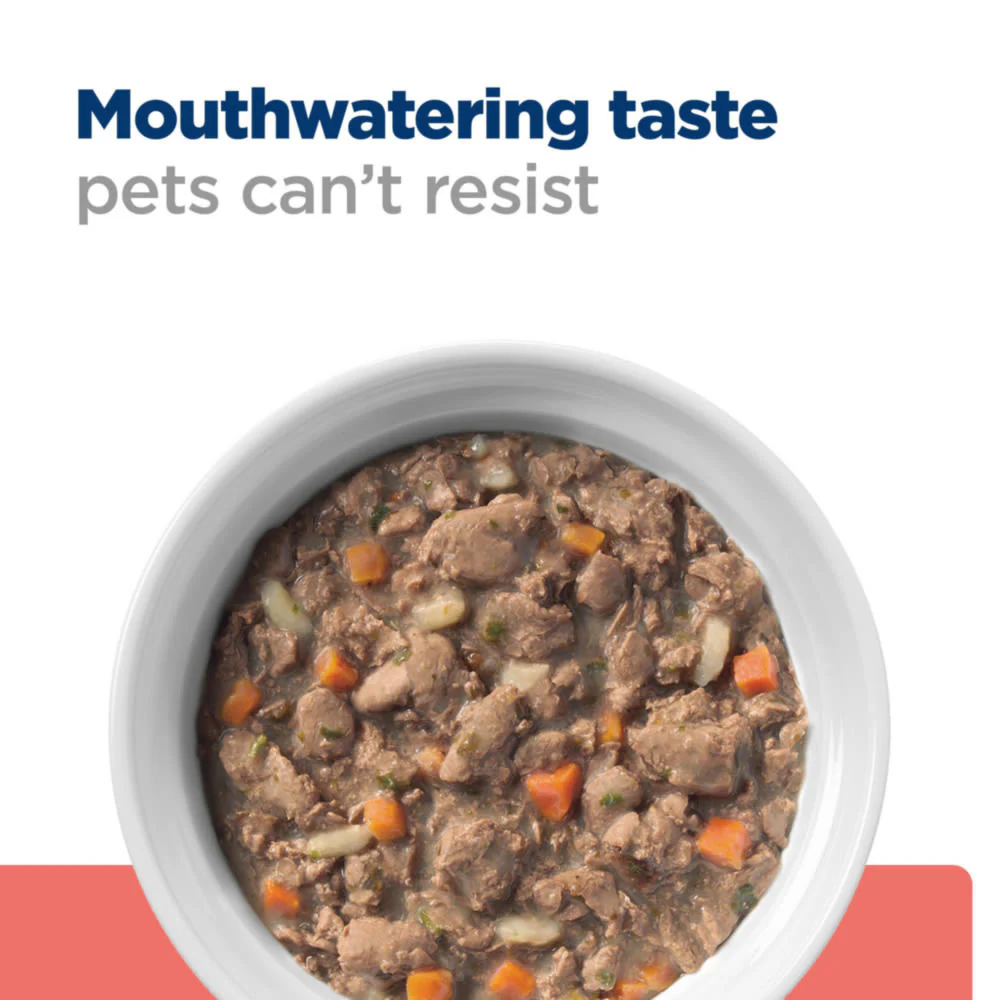 Hill's Prescription Diet On-Care Stew for Cats with Chicken & Vegetables Wet Cat Food - Image 2