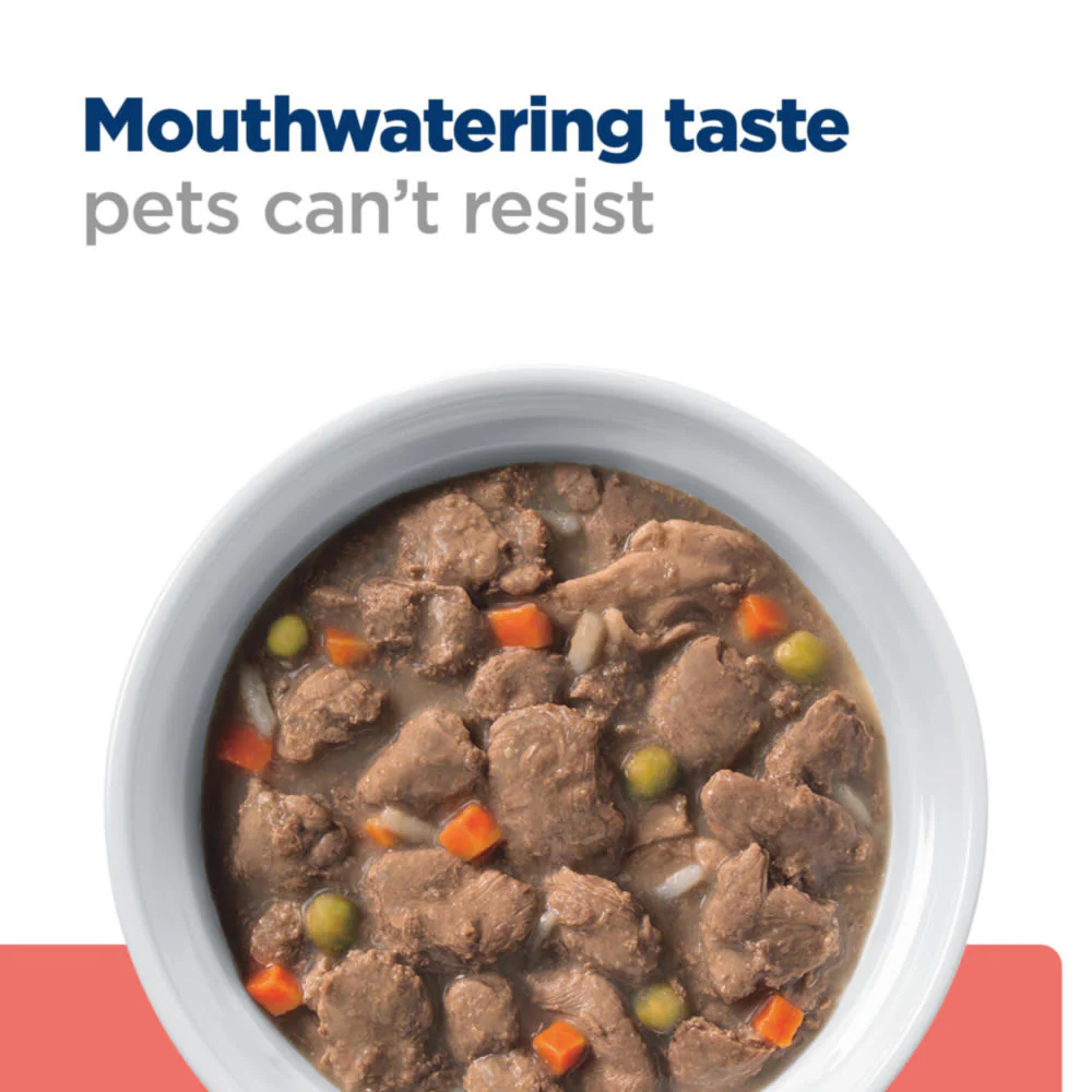 Hill's Prescription Diet On-Care Stew for Dogs with Chicken & Vegetables Wet Dog Food - Image 2