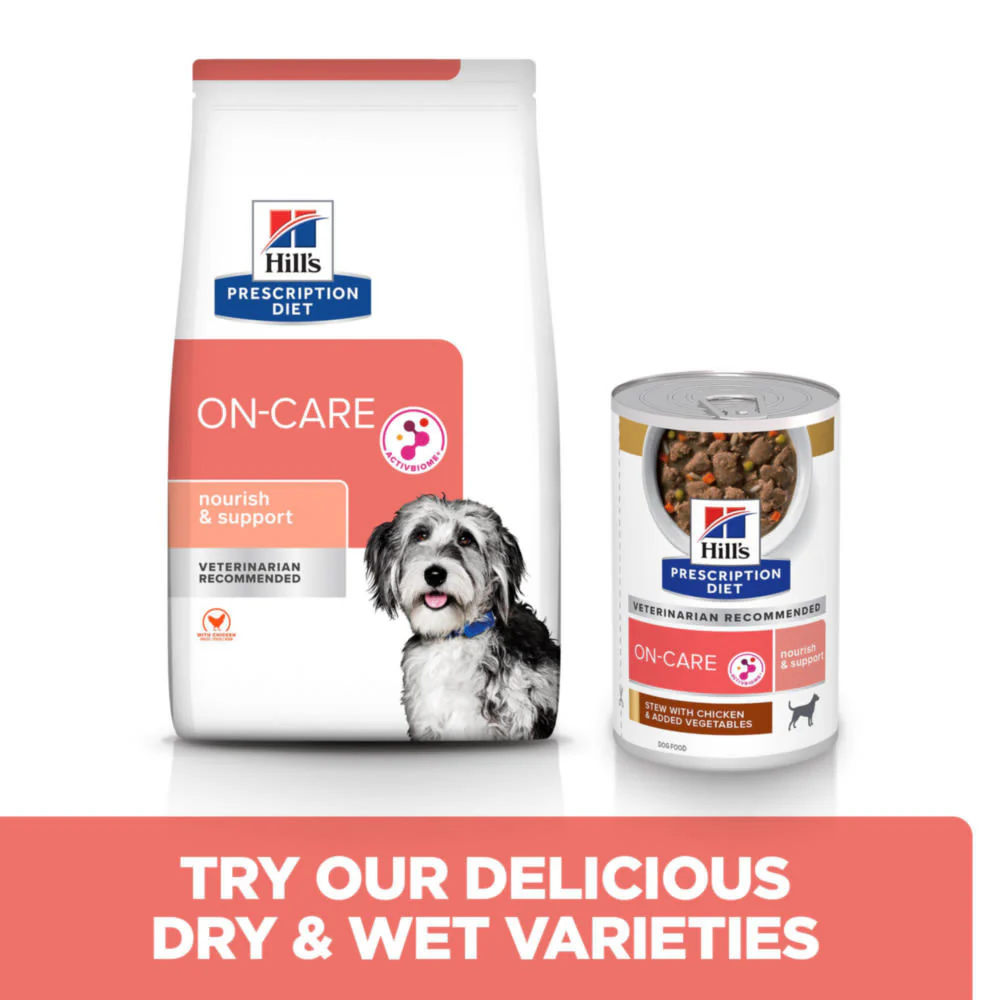 Hill's Prescription Diet On-Care Stew for Dogs with Chicken & Vegetables Wet Dog Food - Image 7