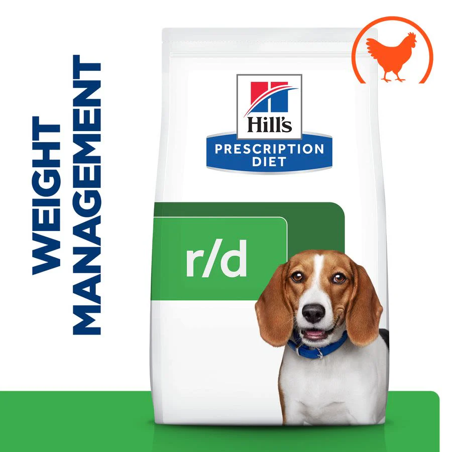Hill's Prescription Diet r/d Weight Reduction Adult/Senior Dry Dog Food with Chicken - Image 2