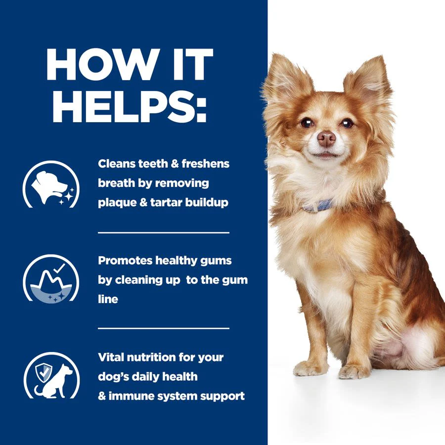 Hill's Prescription Diet t/d Mini Dental Care Adult/Senior Dry Dog Food with Chicken - Image 4