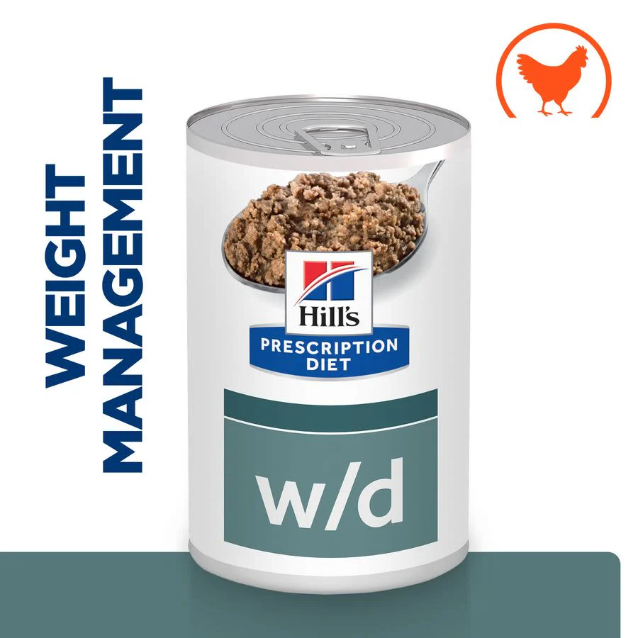 Hill's Prescription Diet w/d Diabetes Care Wet Dog Food - Chicken - Image 2