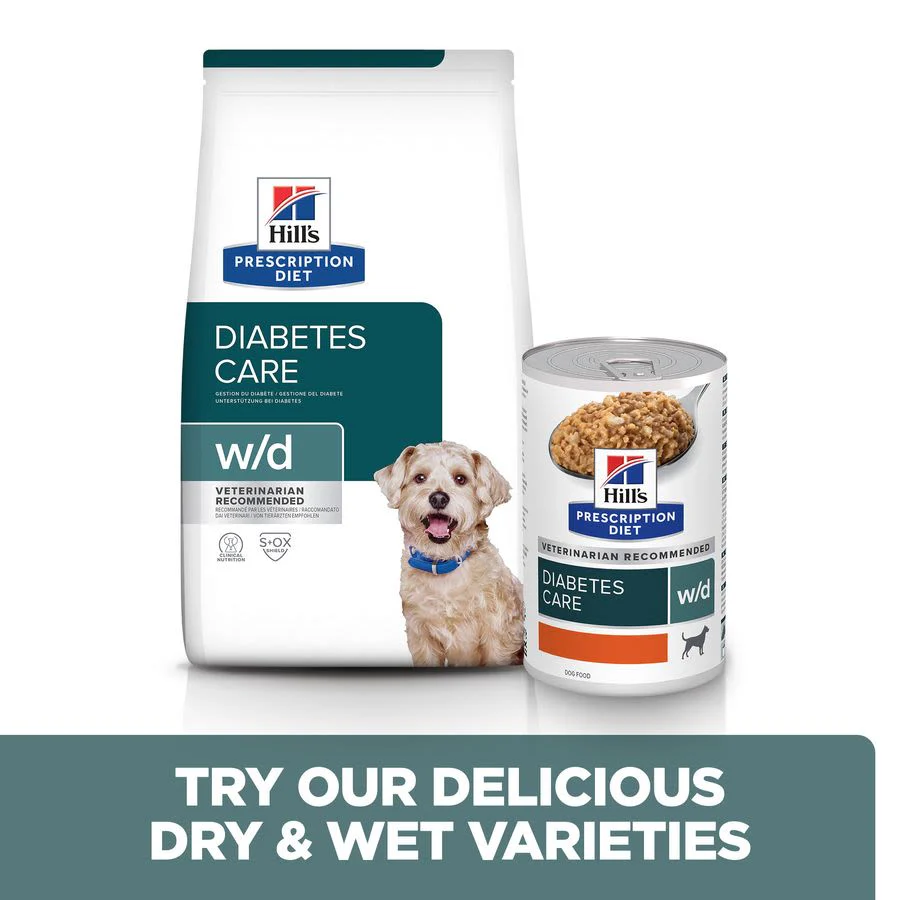 Hill's Prescription Diet w/d Diabetes Care Wet Dog Food - Chicken - Image 3