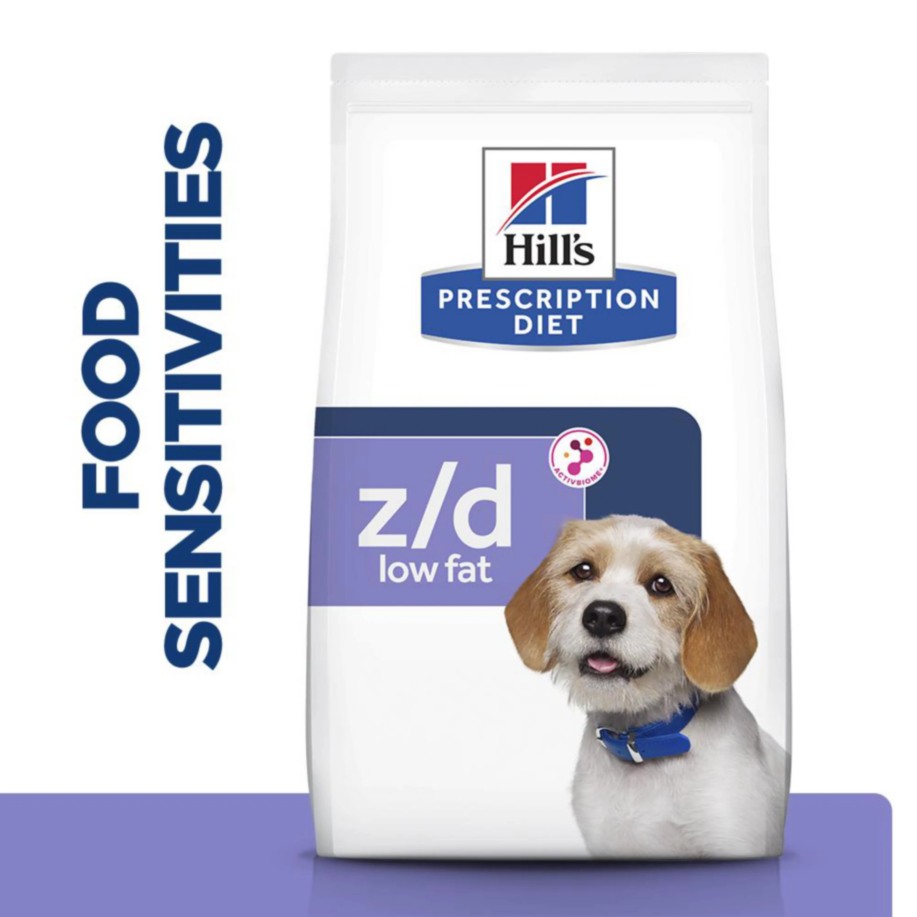 Hill's Prescription Diet z/d Low Fat Hydrolysed Soy Recipe Food Sensitivities Dry Dog Food - Image 2
