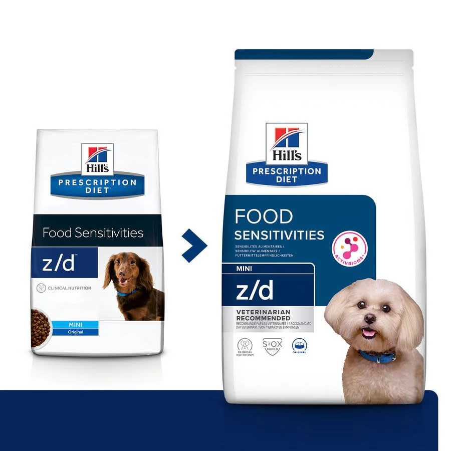 Hill's Prescription Diet z/d Mini Food Sensitivities Dry Dog Food - Original - Image 3