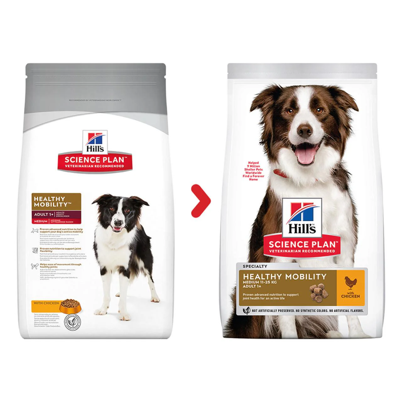 Hill's Science Plan Adult Healthy Mobility Medium Chicken Dry Dog Food - Image 2