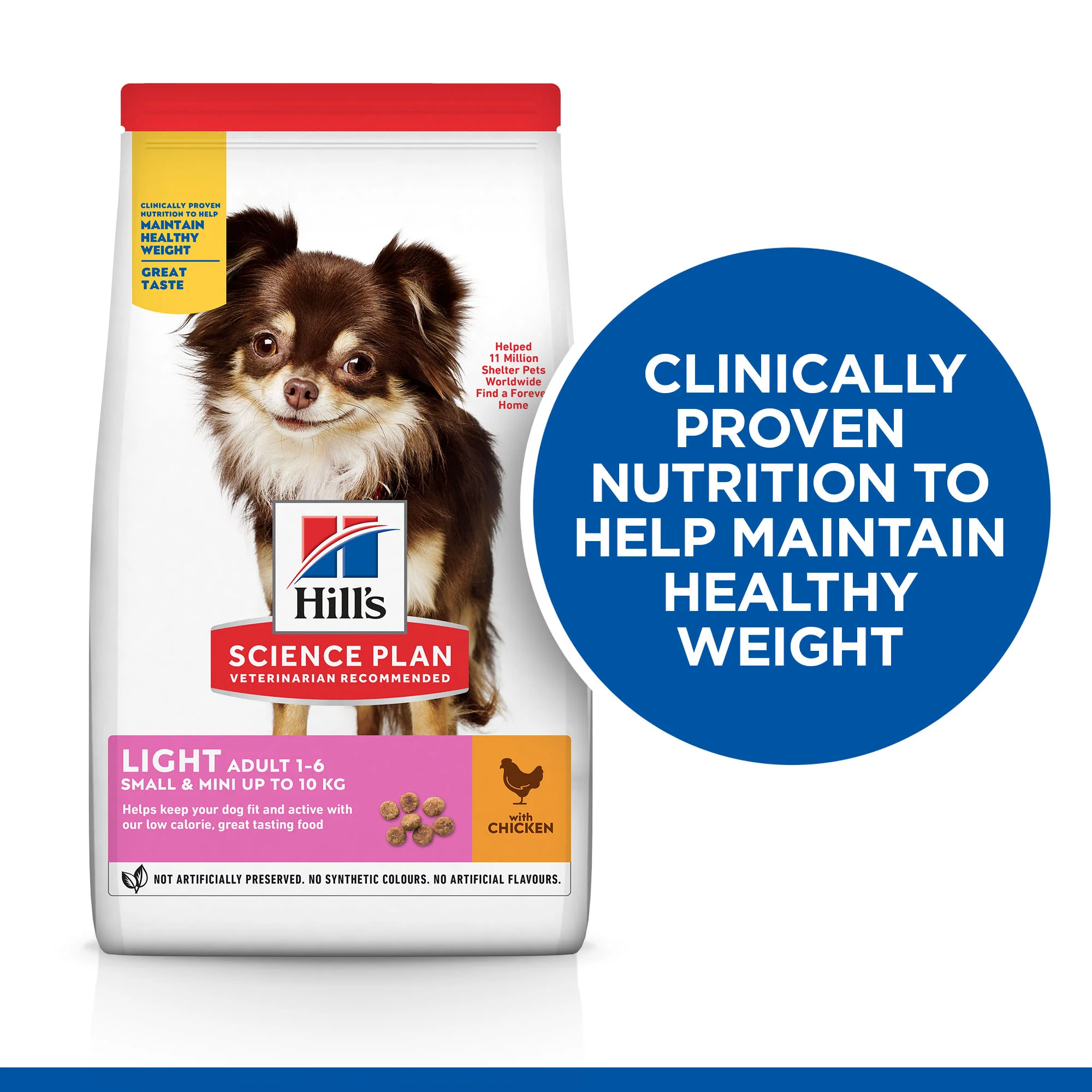 Hill's Science Plan Adult Light Small & Mini Adult Dry Dog Food - Chicken - Image 4