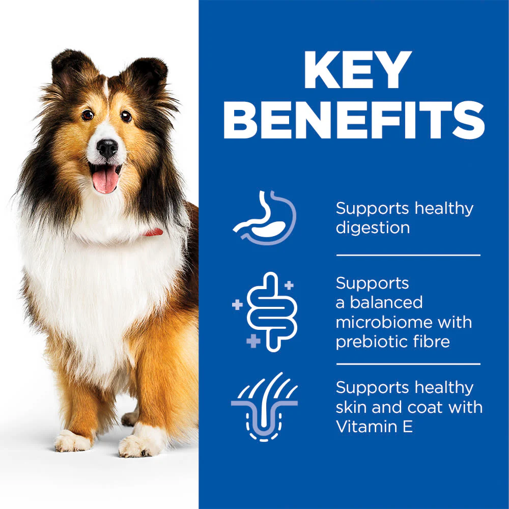 Hill's Science Plan Canine Adult Sensitive Stomach & Skin with Chicken Can Wet Dog Food - Image 5