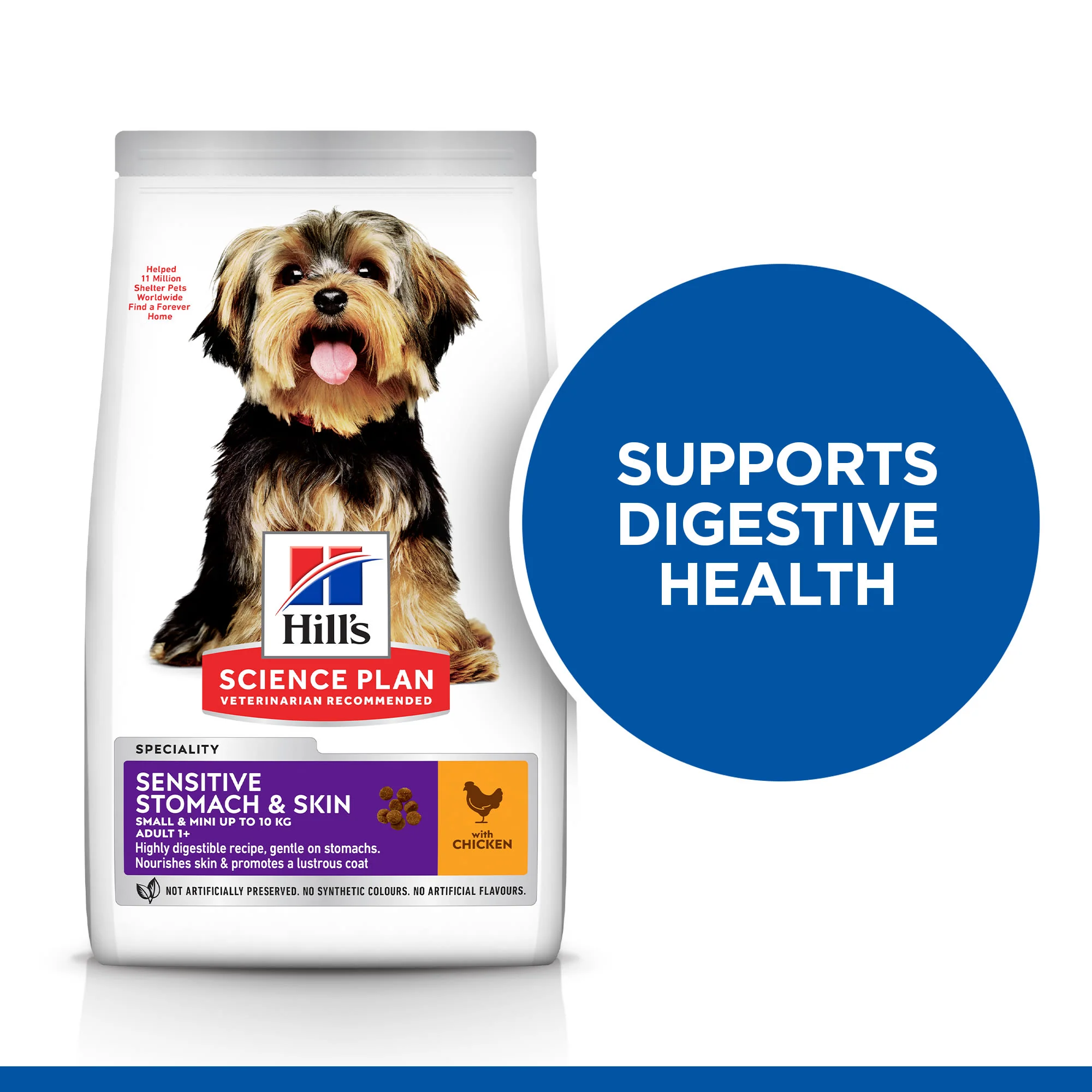 Hill's Science Plan Canine Adult Small and Miniature Sensitive Stomach and Skin - Image 3