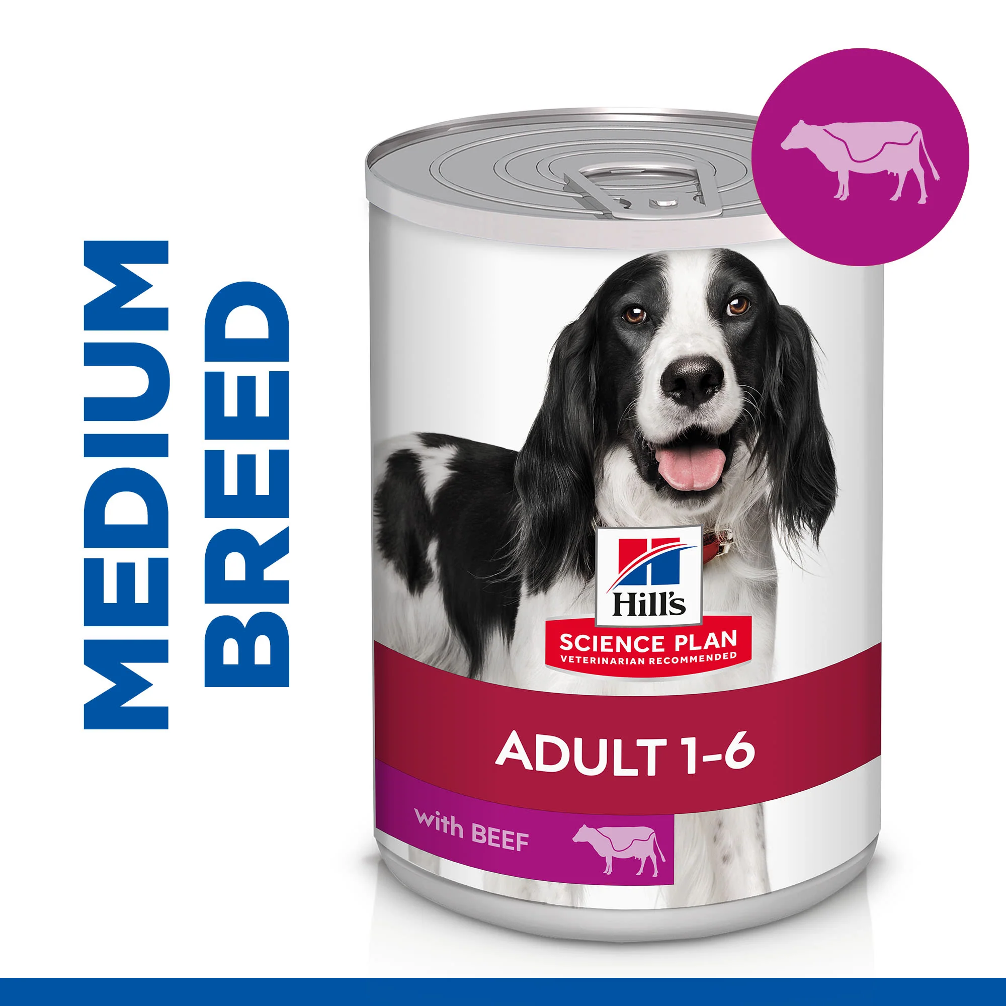 Hill's Science Plan Canine Adult Wet Dog Food - Beef - Image 2