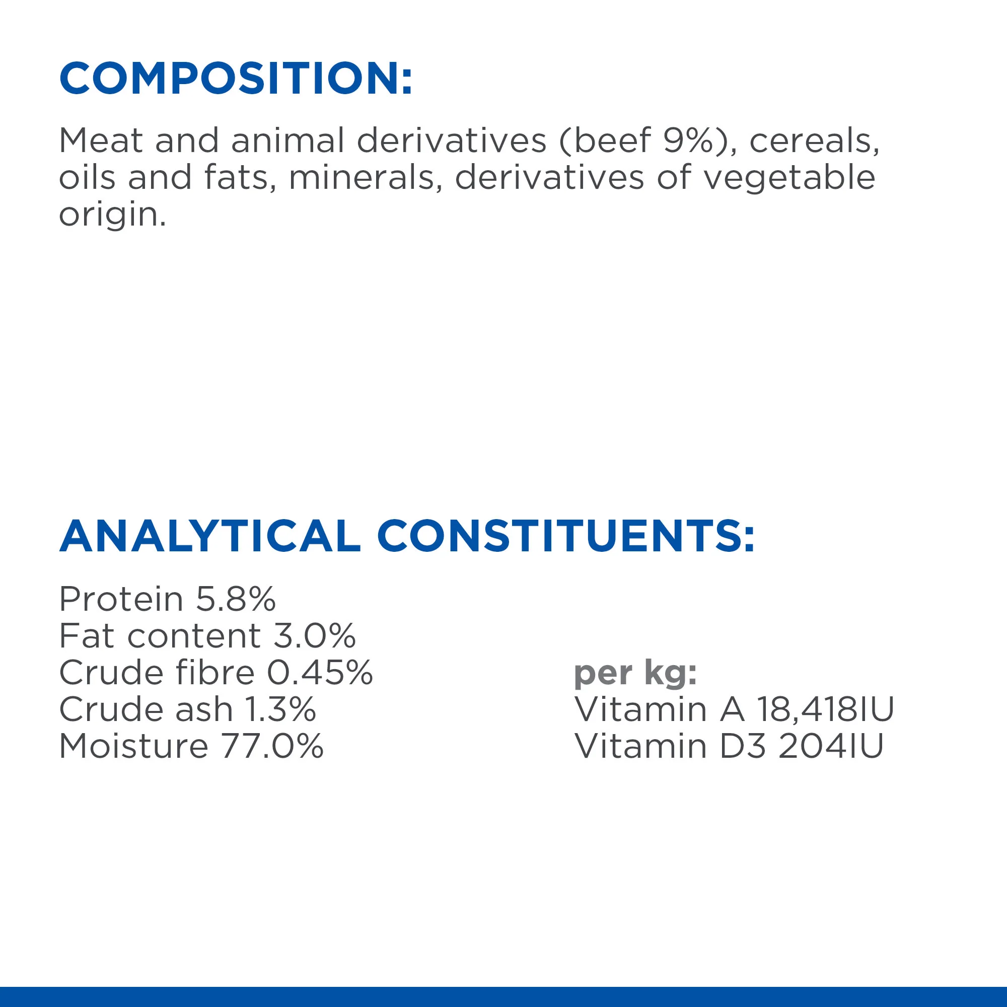 Hill's Science Plan Canine Adult Wet Dog Food - Beef - Image 3