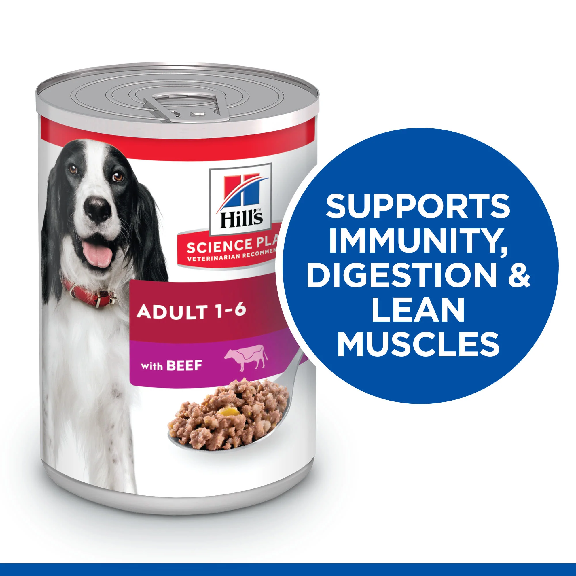 Hill's Science Plan Canine Adult Wet Dog Food - Beef - Image 6