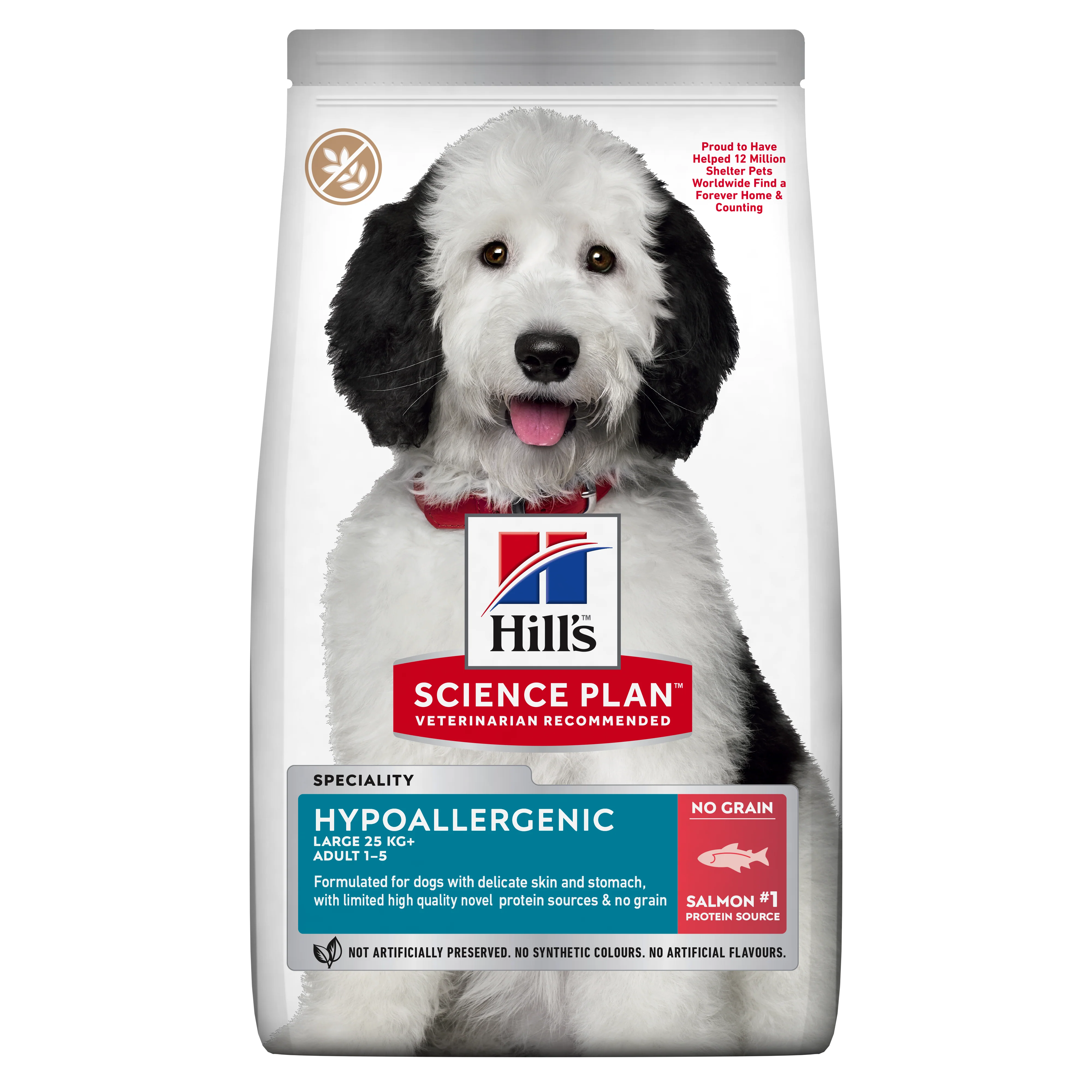 Hill's Science Plan Hypoallergenic Large Adult Dry Dog Food - Salmon