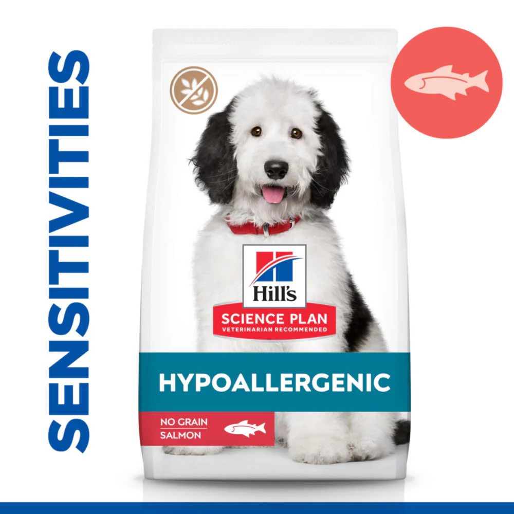Hill's Science Plan Hypoallergenic Large Adult Dry Dog Food - Salmon - Image 2