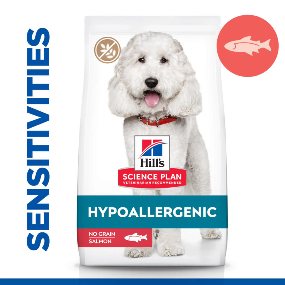 Hill's Science Plan Hypoallergenic Medium Adult Dry Dog Food - Salmon - Image 2