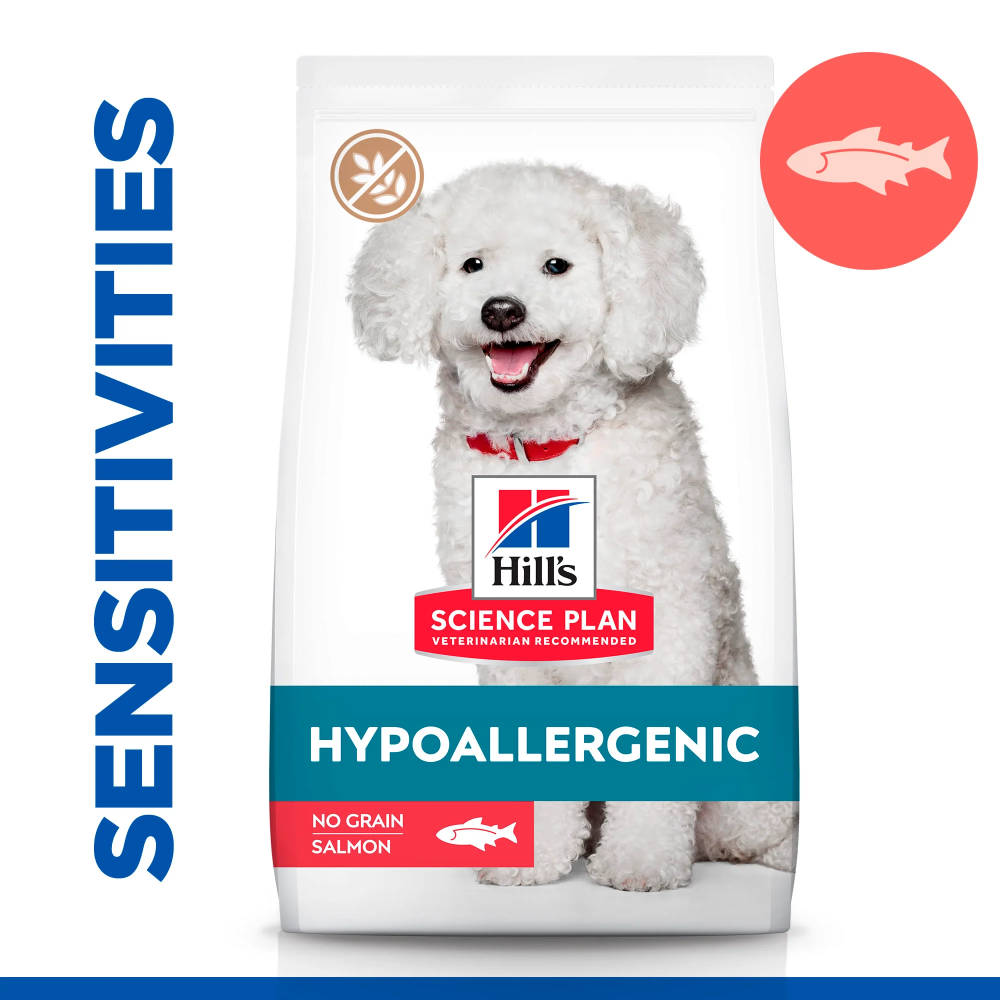 Hill's Science Plan Hypoallergenic Small & Mini Adult Dry Dog Food - Salmon - Image 2