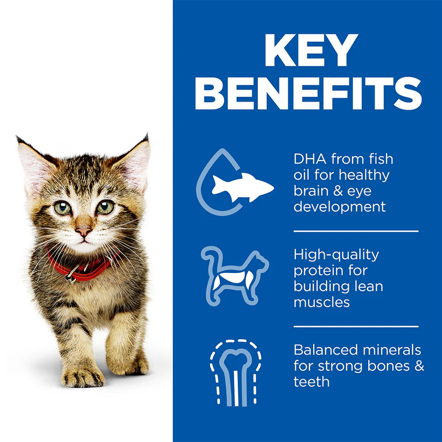 Hill's Science Plan Kitten <1 Dry Cat Food - Chicken - Image 4
